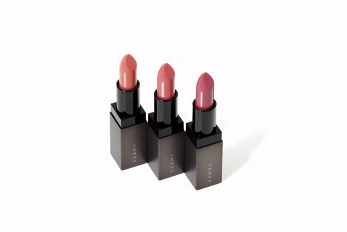 THREE デアリングリィデミュアリップスティック 新3色 各3,900円（税抜）