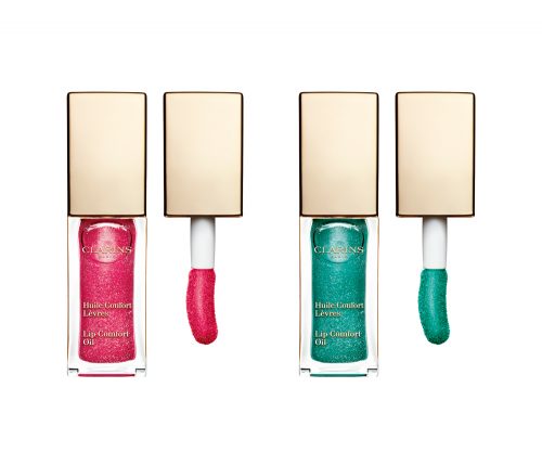 ■CLARINS（クラランス）／コンフォート リップオイル 12、13（各￥3,200）