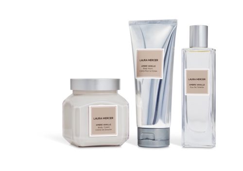 LAURA MERCIER（ローラ メルシエ）／リュクス インダルジェンス アンバーバニラ ボディ トリプレット