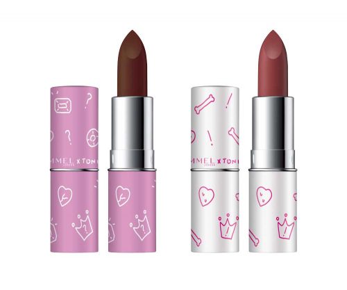 RIMMEL（リンメル）／リンメル マシュマロルック リップスティック TB（各￥1,300）