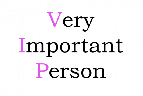 Very Important Person