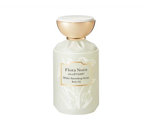 Flora Notis JILL STUART（フローラノーティス ジル スチュアート）／ホワイトスノードロップ ボディオイル（￥6,000）