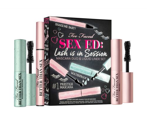Too Faced（トゥー フェイスド）／マスカラ ミニ デュオ＆ミニ リキッド アイライナー セット（￥3,000）