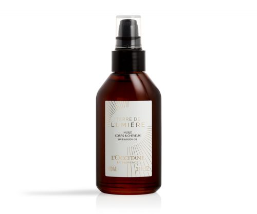 LOCCITANE（ロクシタン）／テール ド ルミエール ボディ＆ヘアオイル（￥4,900）