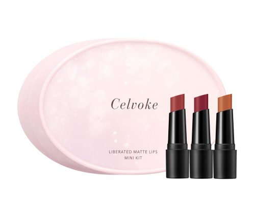 Celvoke（セルヴォーク）／リベレイティッド マット リップス ミニキット（￥4,200）