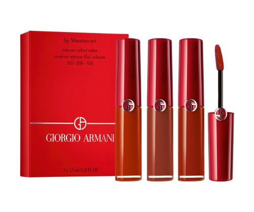 GIORGIO ARMANI beauty（ジョルジオ アルマーニ ビューティ）／リップ マエストロ セット（各￥6,700）