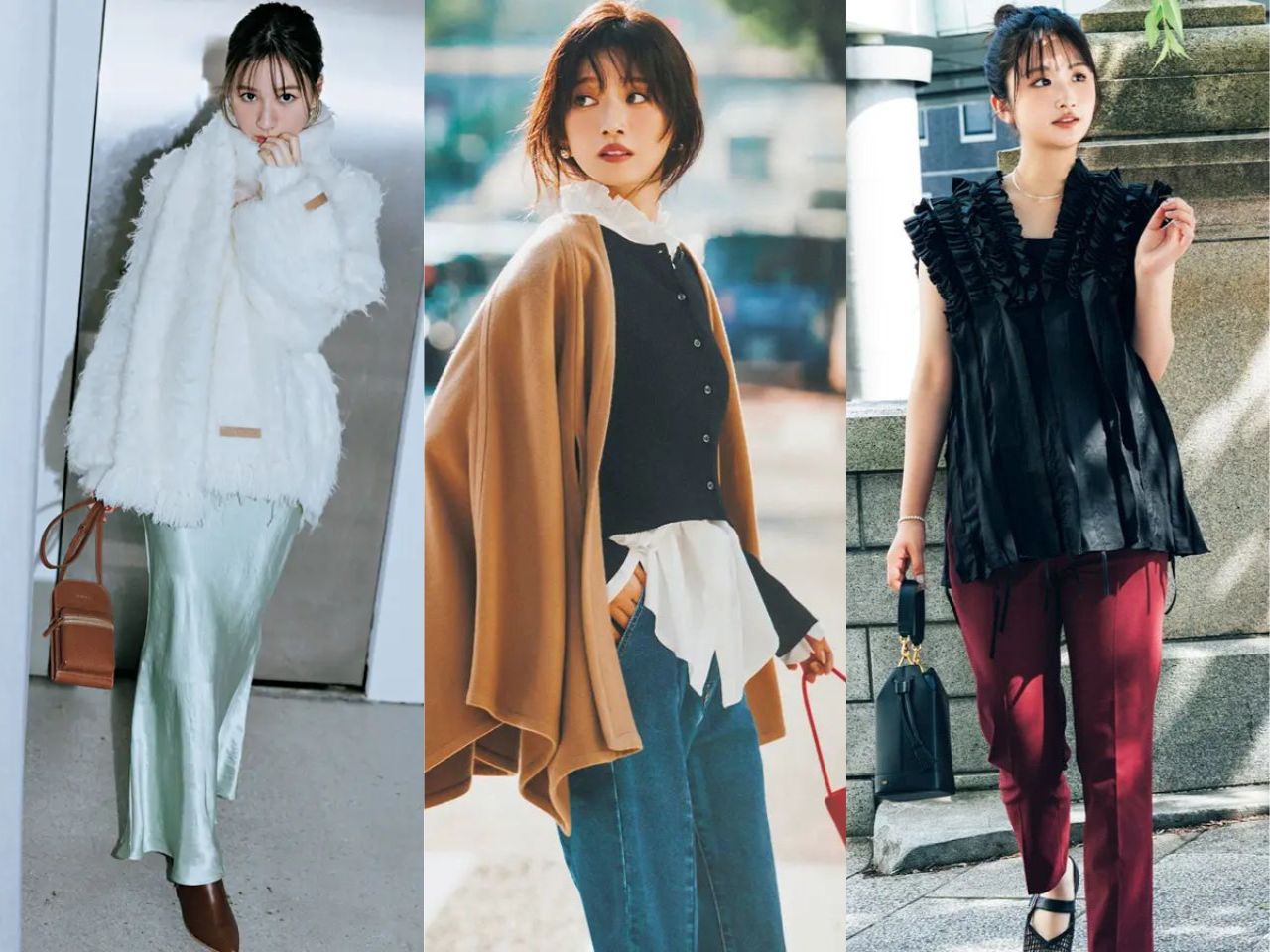 チュニック秋冬コーデ