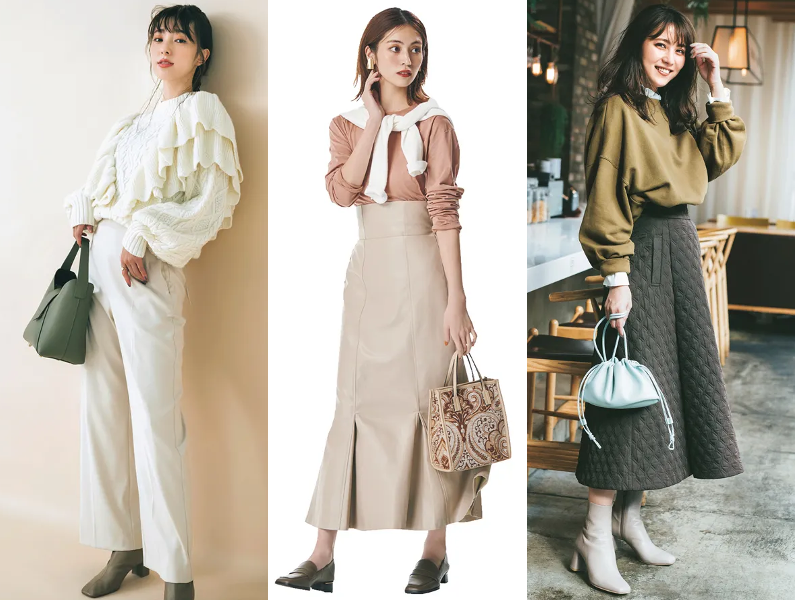 冬服コーデレディース