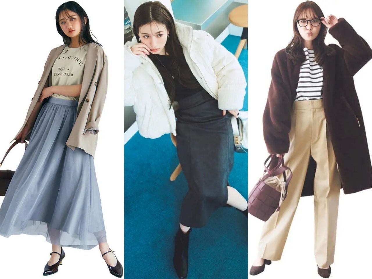 Tシャツインのコーデ