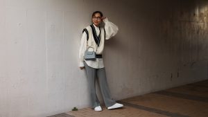 ZARAニットキルティングベスト ベージュ 新品ZARA ベストジレ キルティングベスト - メルカリ