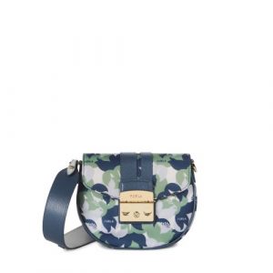 FURLA メトロポリス カモフラージュ 送料込み 中古・古着通販】FURLA (フルラ) メトロポリスクロスボディー