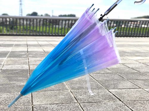 パープル×ライトブルー