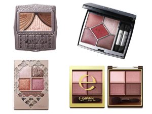 ピンクブラウンで大人ニュアンスな目元♡アイシャドウの塗り方や