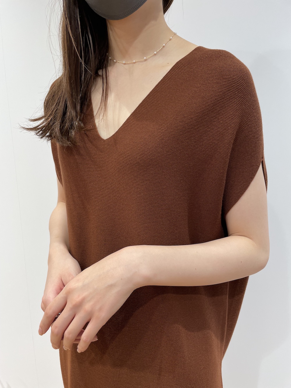 ユニクロワンピースコーデ