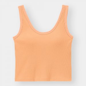 ブラフィールクロップドバックオープンタンクトップ