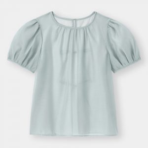 バックリボンシアートップス