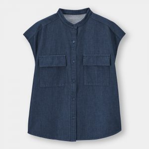 コットンダブルポケットシャツ