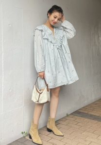ZARA ミニワンピース パフヘムミニワンピース - ブラック | ZARA Japan / 日本