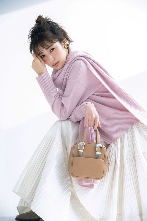 DUSTY PINK×INK,ÉCRU like a ストロベリームース