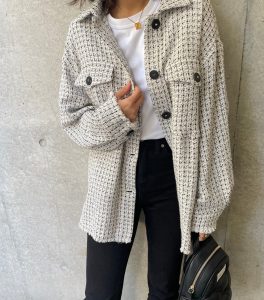 試着のみ ZARA ツイードジャケット S ZARA ツイードジャケットS - メルカリ
