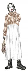 骨格ナチュラルのイメージイラスト