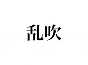 乱吹(問題)