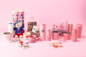 正式的 スタバ新作グッズ♡キュートなバレンタイングッズ第1弾、全18 弁当箱・水筒