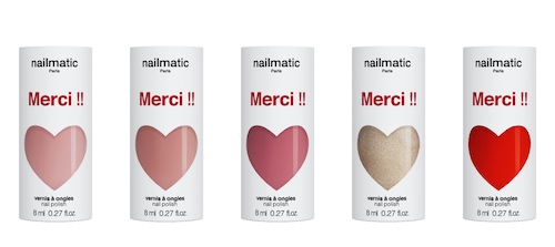 爪にやさしい、nailmaticのハートネイル