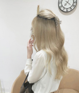 クリップヘアアレンジ