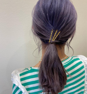 簡単ヘアアレンジ