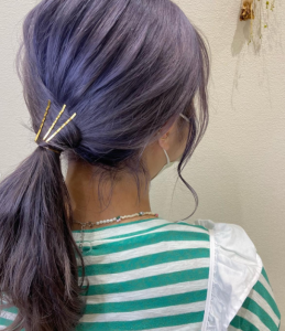 簡単ヘアアレンジ