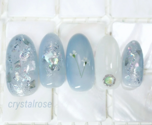 押し花ネイル