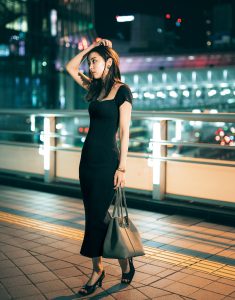夏秋着用可♡タイトワンピース デートに最適なお出かけコーデ