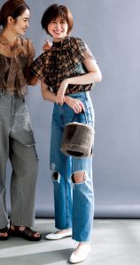 【新品】YAYA＊ボウタイブラウス＊チュニック✳︎秋コーデ 新品】YAYA＊ボウタイブラウス＊チュニック✳︎秋コーデ