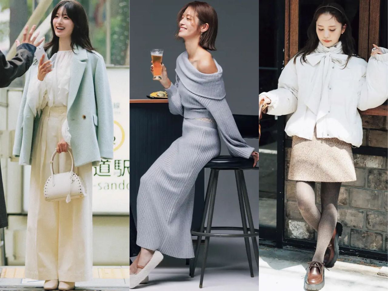 冬のデートしーんにおすすめな服