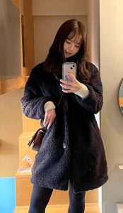 リンクコーデ 【新品】UNIQLO 防風アウターフリースショートコート ユニクロ公式 | GIRLS 防風アウターフリースショートコート