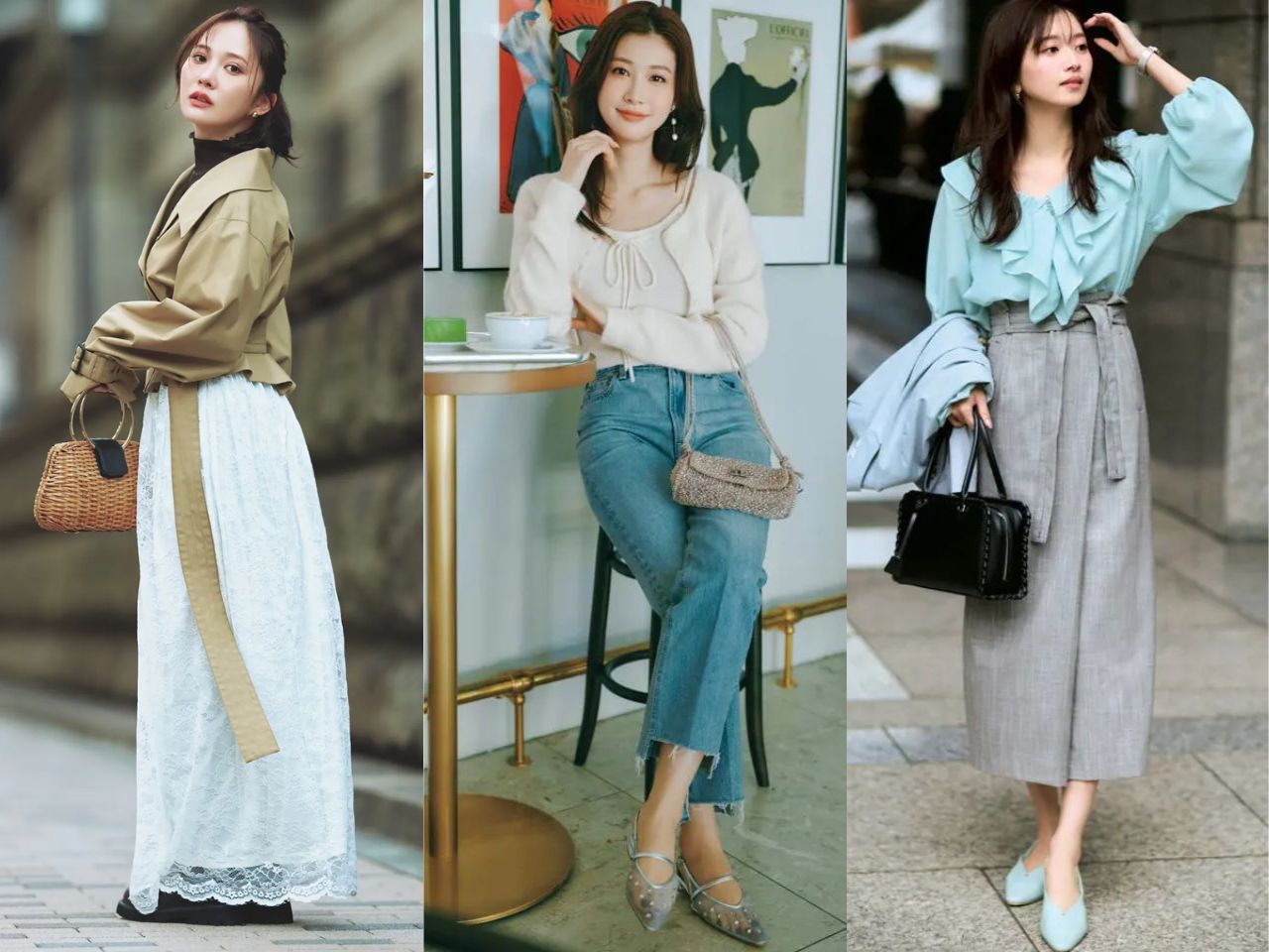 4月のトレンドコーデ