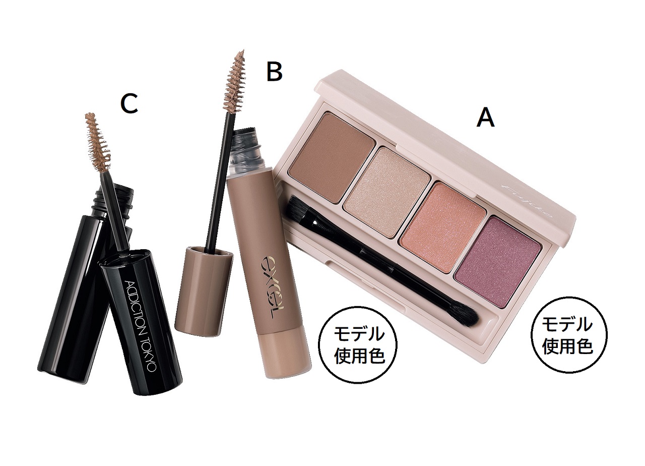 ⑤色素薄い系のミルクティー眉で涼しげに！