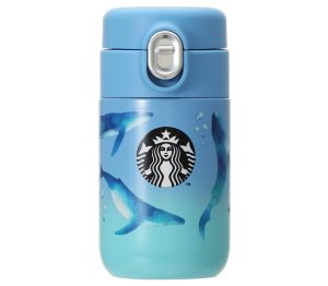 Starbucks Coffee - スターバックス ステンレスボトル ブルーバタフライ 355ml スタバ サマー Starbucks - スタバ 新品 ステンレス ブルーバタフライ355mlの