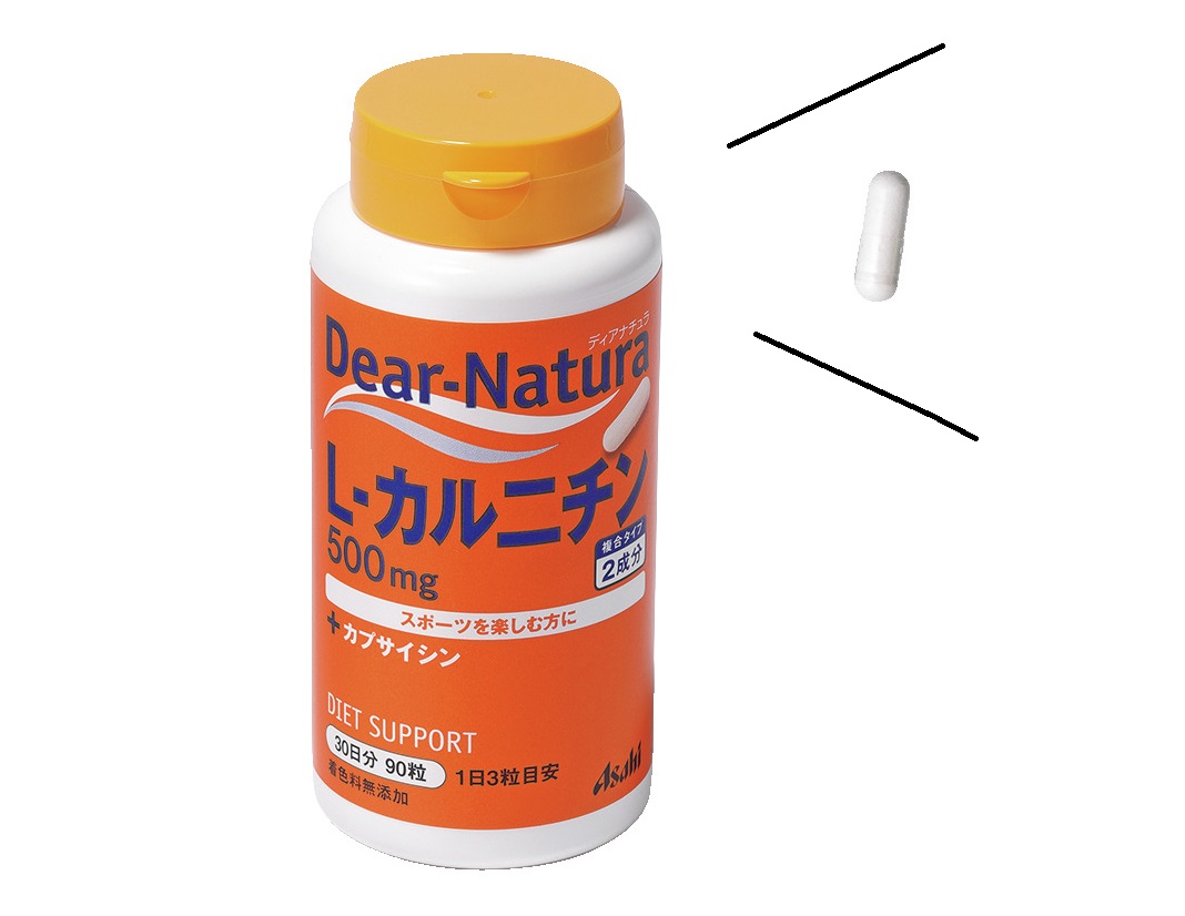 アサヒグループ食品 ディアナチュラ L–カルニチン［栄養機能食品］ 120粒入り（30日分）