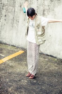 アンジュルム・佐々木莉佳子のMY定番♡Tシャツに合わせるだけで