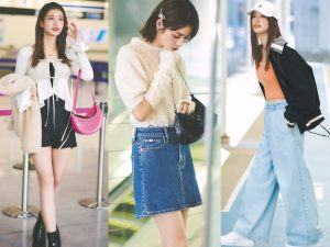 BLACKPINKジェニー☆【 】ワイドパンツ 関税/送料込 Calvin Klein BLACKPINK ジェニー着用 ワイドレッグ ジーンズ