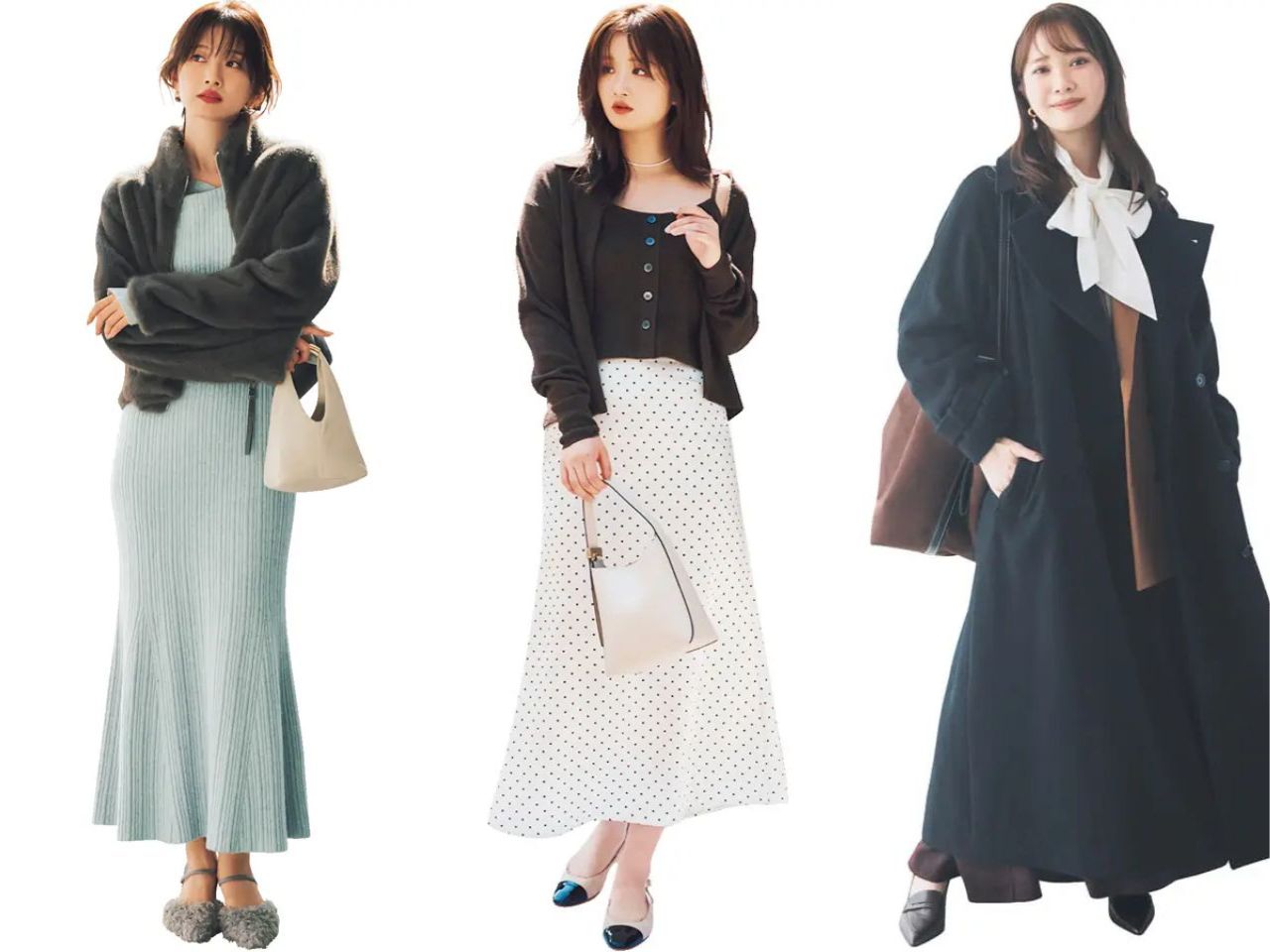 清楚系な着こなし