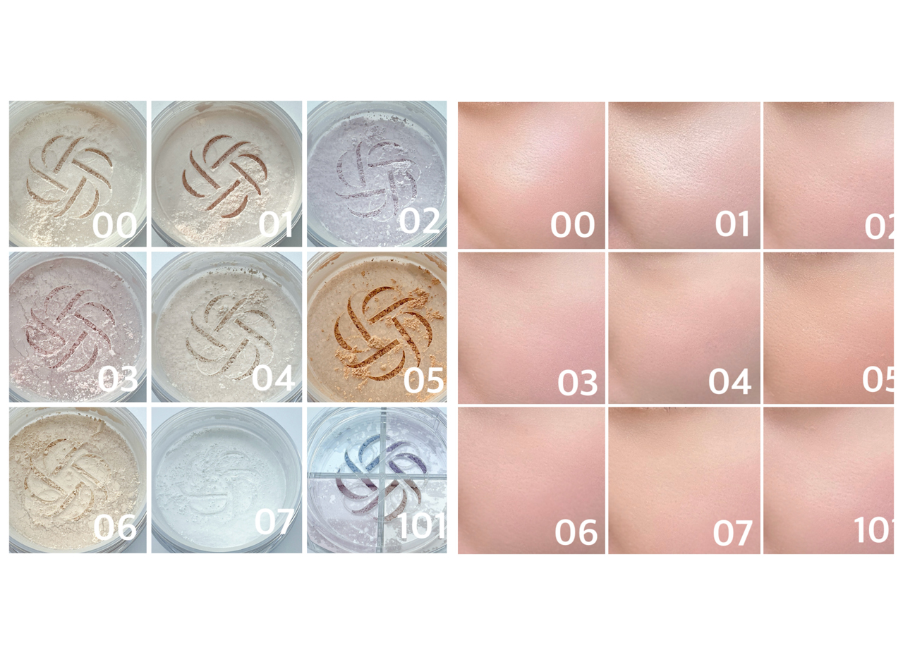 コスメデコルテ新作ルース パウダー全色お試し】アップデートした5質感