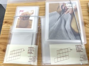 【新品】無印良品Ａ4カードホルダー100枚用④アイドルチェキ推し活トレカ名刺整理 新品】無印良品A4カードホルダー100枚用④アイドルチェキ推し活