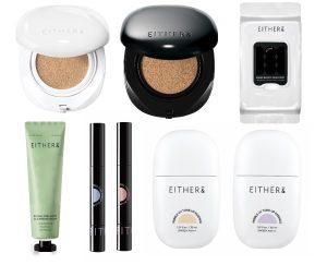 EITHER& イーザーアンド　ペブルシリーズ 試してみた】Pebble Blur Cushion EITHER＆の人気色