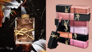 YSL リキッドリップとチーク セット YSL チーク No.44 ヌードラヴァリエール（YSLラブシャイン