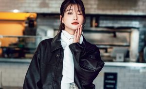 11／23のコーデ】めるるがお手本♡休日のボウタイブラウススタイル