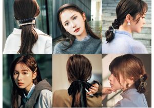 ヘアアクセサリーアレンジ