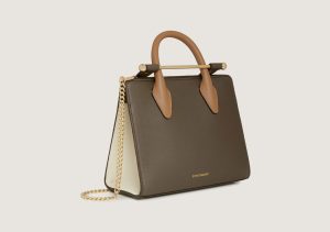 Strathberry-Mini-Tote-Khaki-